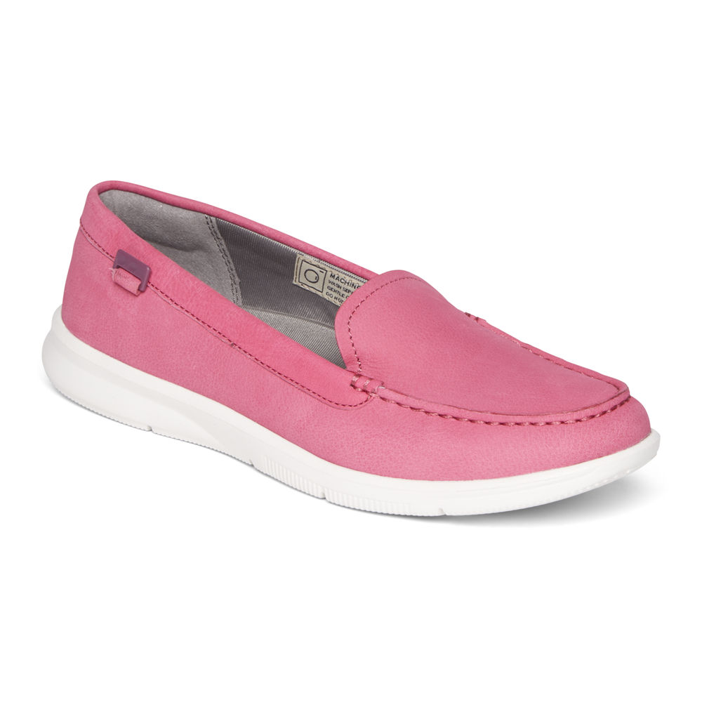 Rockport Womens Ayva Washable - Loafers Pink - XAR439265